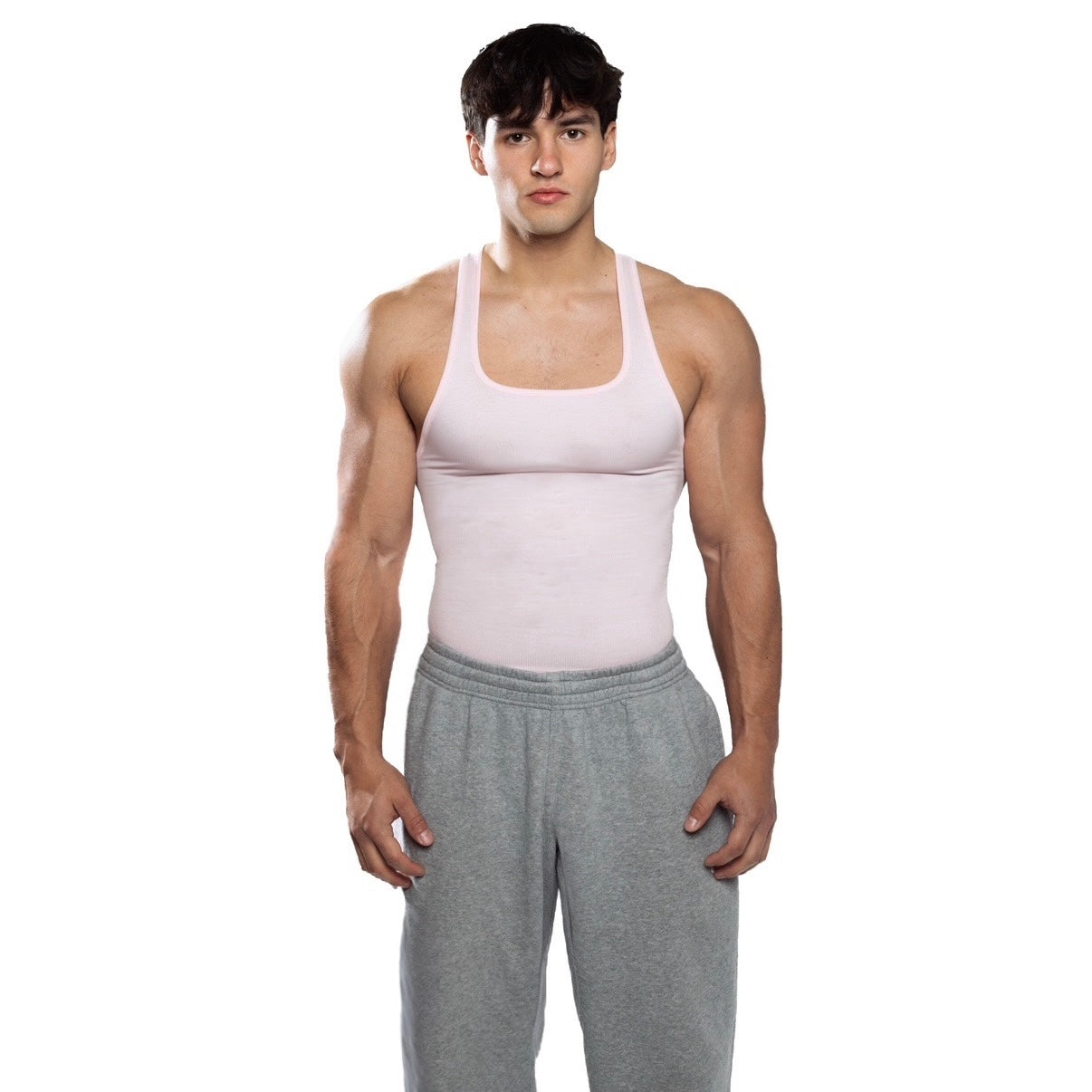 Low-Cut Ribbed Tank (All Colorways)