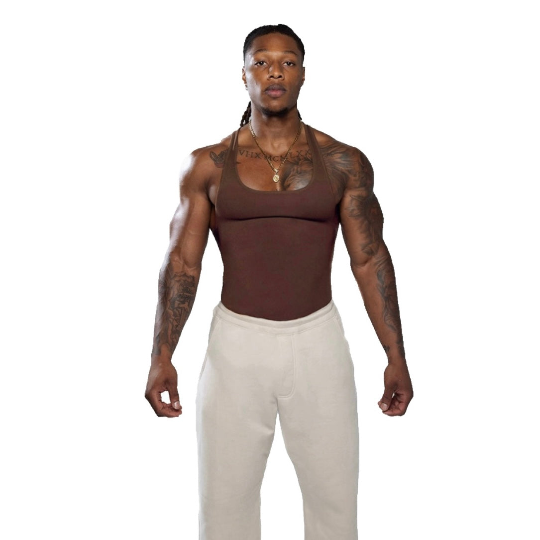 Low-Cut Ribbed Tank (All Colorways)