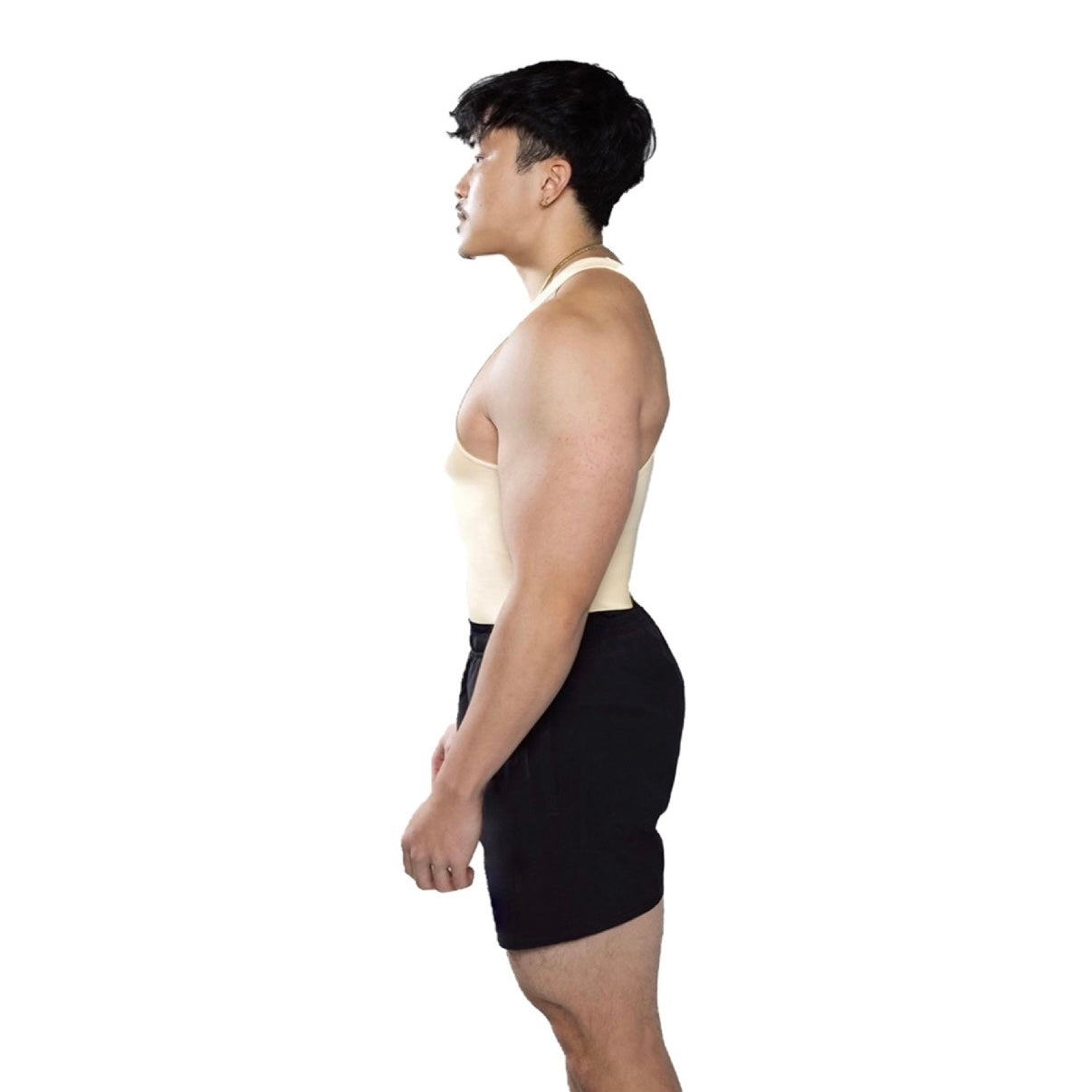 Low-Cut Ribbed Tank (All Colorways)